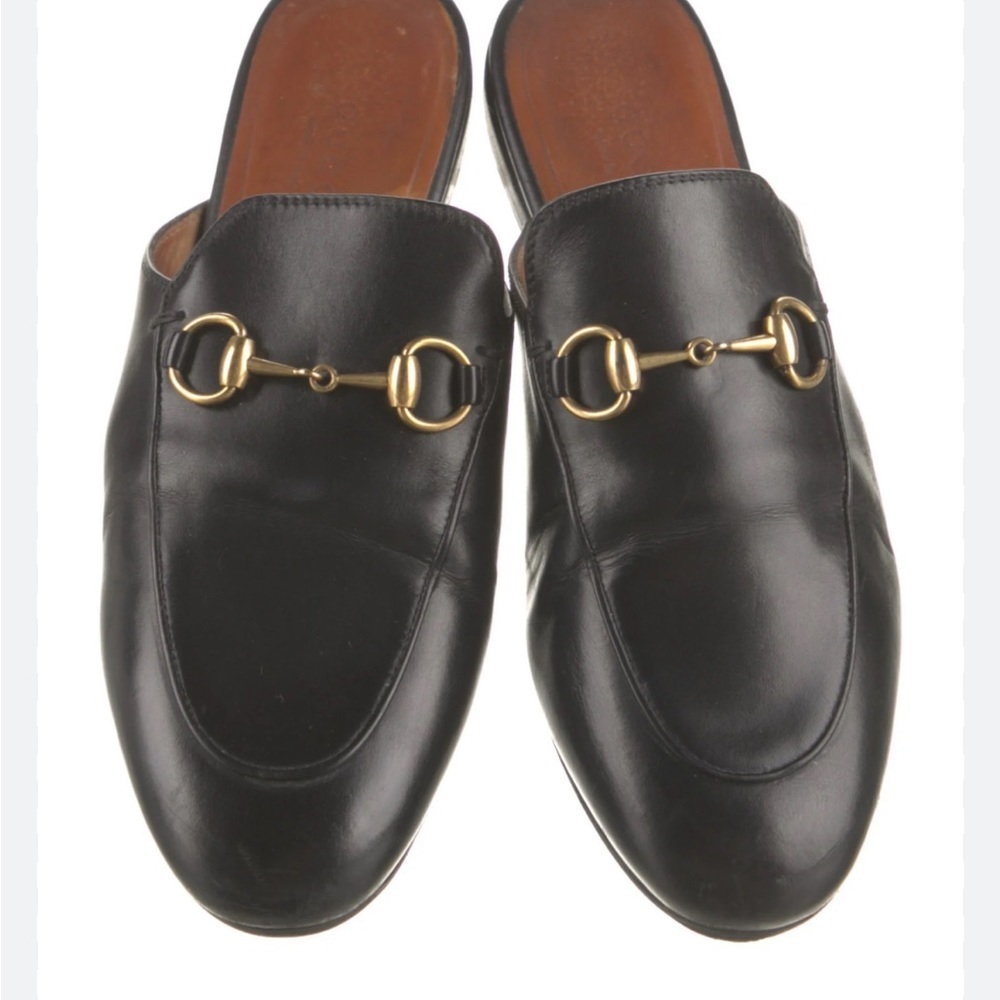 gucci princeton slide mule loafer